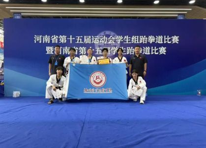 汝州职业技术学院在省第十五届运动会学生组跆拳道比赛获佳绩